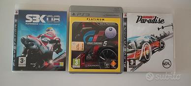 PS3: n 3 giochi in blocco