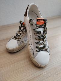 Sneakers Crime London Distressed Military Green