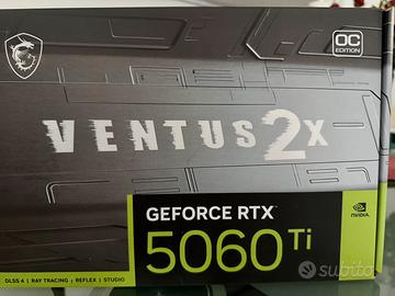 MSI GeForce RTX 5060 Ti 8G VENTUS 2X OC PLUS