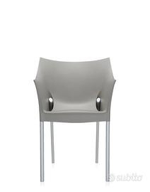 Sedia Kartell Dr. No grigio
