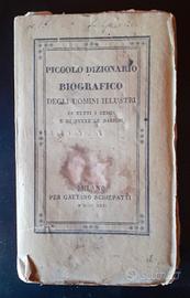 piccolo dizionario biografico milano 1831