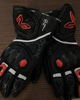GUANTI DA MOTO GX-R1 NERO/ROSSO - Taglia L