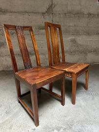 Sedie in legno teak
