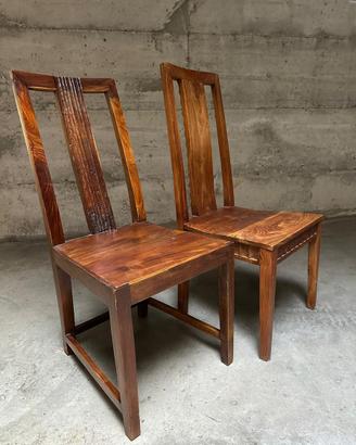 Sedie in legno teak