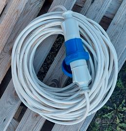cavo elettrico per allacciamento camper, casa