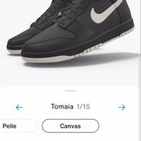 Nike dunk high 43 (uniche e praricamente nuove)