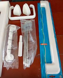 Set completo di accessori per il bagno
