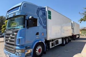 Scania R500 V8 AUTOTRENO FRIGO TACHIGRAFO DISCO AT