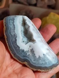 Geode di Agata  bianca