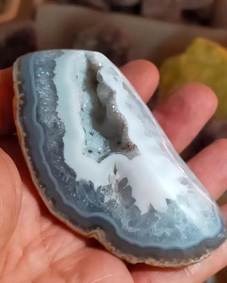 Geode di Agata  bianca