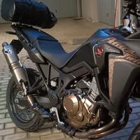 scarico completo  africa twin 1000 silenziatore