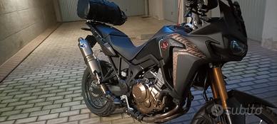 scarico completo  africa twin 1000 silenziatore