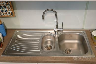 Lavello in acciaio inox Franke satinato