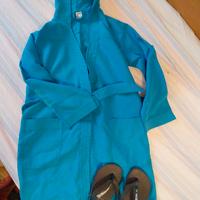 Infradito Havaianas 33-34 + accappatoio 8 anni