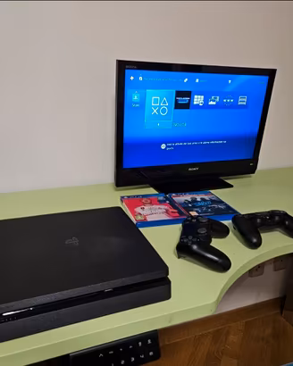 PlayStation 4 Slim 500GB,  Revisionata e Pulita 
