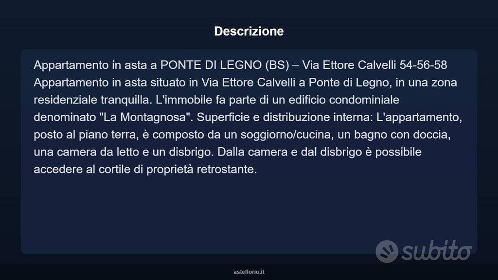 Appartamento – Ponte di Legno, Zoanno - Vista 3