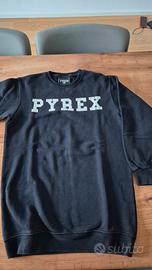 felpa PYREX nera unisex tg. L ragazzo/a