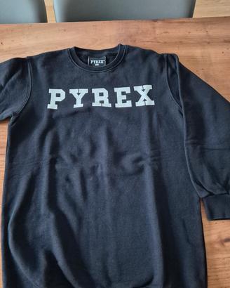 felpa PYREX nera unisex tg. L ragazzo/a