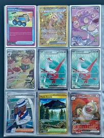 Album 91 carte Pokemon tutte NearMint-PackFresh
