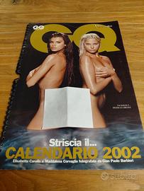 calendario  2002  Canalis Corvaglia