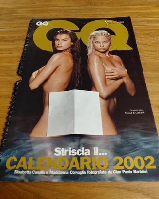 calendario  2002  Canalis Corvaglia