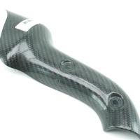 Paracalore scarico alto carbonio Termignoni dx Duc