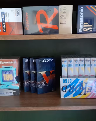Videocassette nuove vergini sigillate vhs