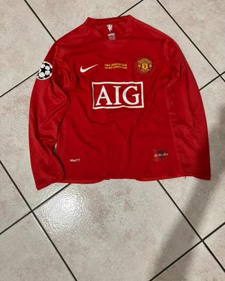 🟥🔥Maglietta Ronaldo-Finale champions 2007/08🔥🟥