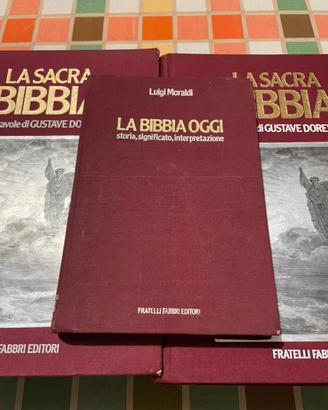 La Sacra Bibbia fratelli Fabbri, 4+1 volumi
