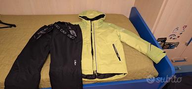 Completo sci CMP 152 cm color cedro