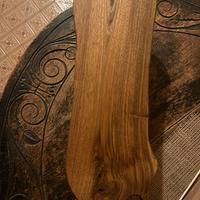 tagliere artigianale in noce massello