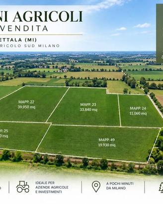 Terreno di 114420 m² a Settala