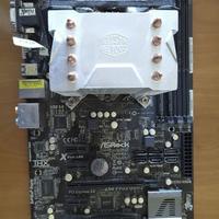 ASROCK Z68 + CPU + RAM + dissipatore