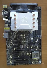 ASROCK Z68 + CPU + RAM + dissipatore