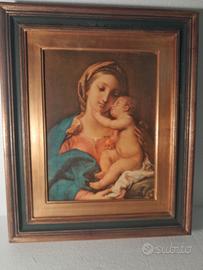 Tela Madonna con bambino