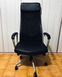 Sedia Ikea Markus nero