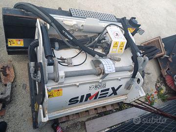 Fresa asfalto simex pl 1000