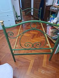 Struttura in ferro per letto singolo