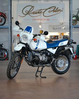 BMW R80 GS iscritta ASI 1989 restauro cons.