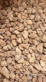 Lapillo vulcanico per giardini 