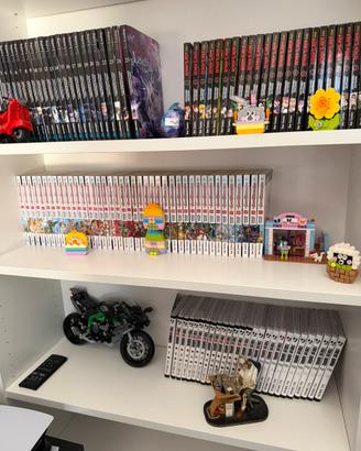 COLLEZIONE MANGA + LEGO DA ESPOSIZIONE