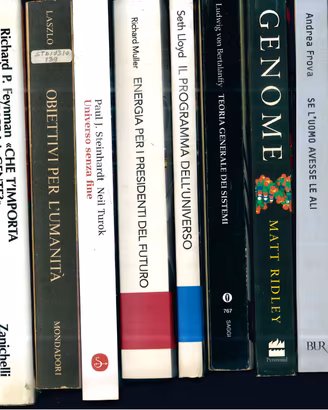 Maxi Lotto 11 Libri Scienza e Cosmo (Feynman)