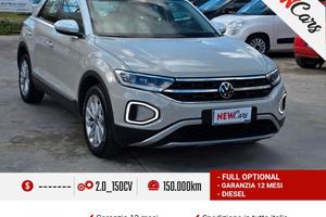 Volkswagen T-Roc 2.0 TDI SCR 150 CV DSG 4MOTION