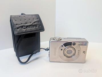 Canon Ixus II APS Camera con Custodia