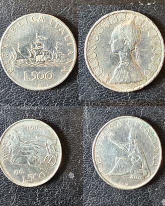 500 Lire Repubblica Italiana 1861/1961