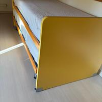 Letto a castello scorrevole