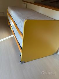 Letto a castello scorrevole