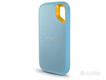 SanDisk Extreme 2 TB  Memoria SSD esterna AZZURRO 