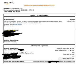 Impastatrice planetaria professionale VEVOR