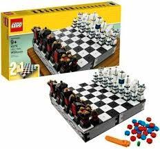 lego 40174 scacchiera completa con istruzioni